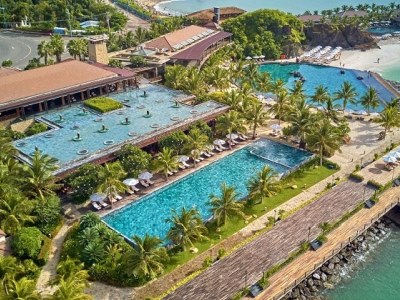 outdoor pool - hotel amiana resort nha trang - nha trang, vietnam