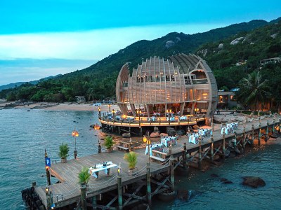restaurant - hotel an lam retreats ninh van bay - nha trang, vietnam