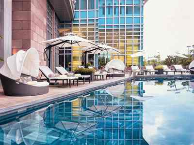 outdoor pool - hotel grand mercure danang - danang, vietnam