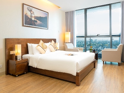 bedroom - hotel grand tourane - danang, vietnam