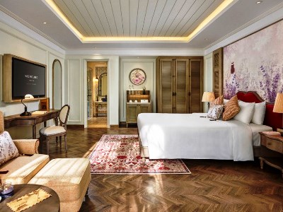 bedroom - hotel mercure da lat resort - da lat, vietnam