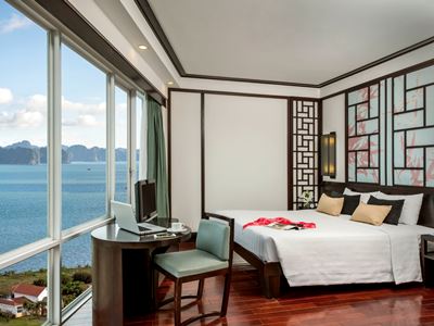 bedroom 2 - hotel novotel ha long bay - ha long, vietnam