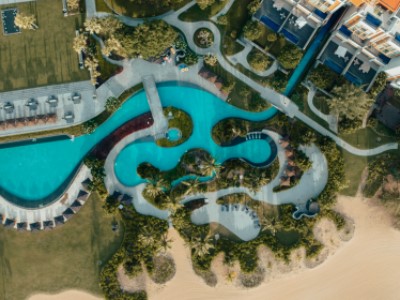 outdoor pool - hotel angsana lang co - lang co, vietnam