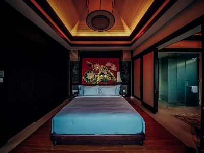 bedroom - hotel banyan tree lang co - lang co, vietnam
