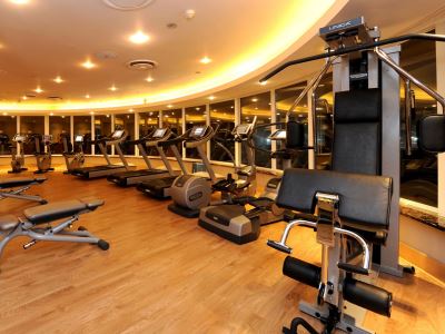 gym - hotel intercontinental o.r. tambo airport - johannesburg, south africa
